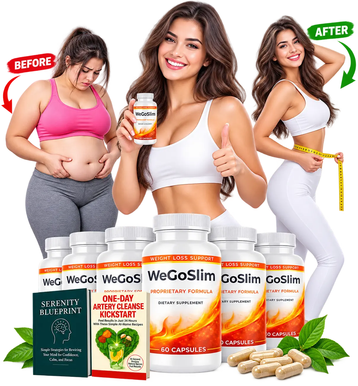 WeGoSlim  Supplement Bottle